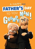 A happy fathers day grumpy man Muppets